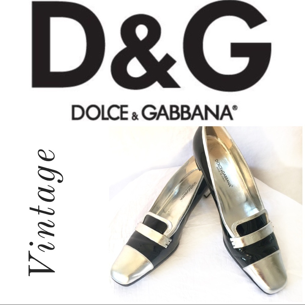 Dolce & Gabbana Vintage Woman’s Heel Black Sz 40